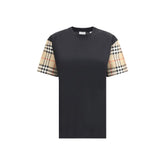 Burberry Black Cotton T-Shirt
